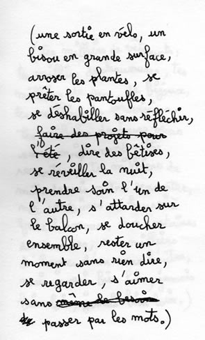 sans les mots